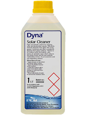 Dung dịch rửa pin mặt trời