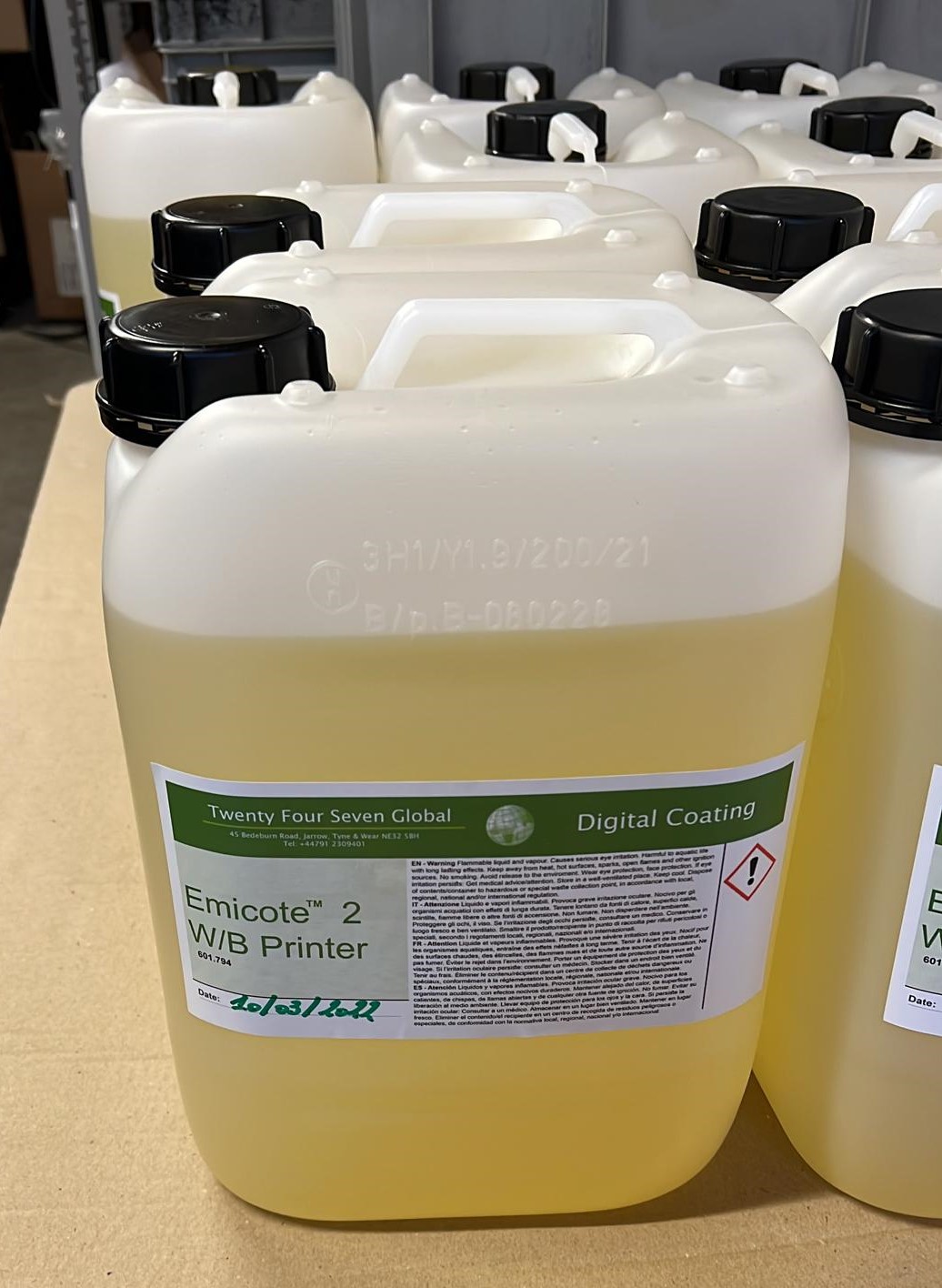 Primer Emicote cho máy in Kỹ thuật số HP Indigo 