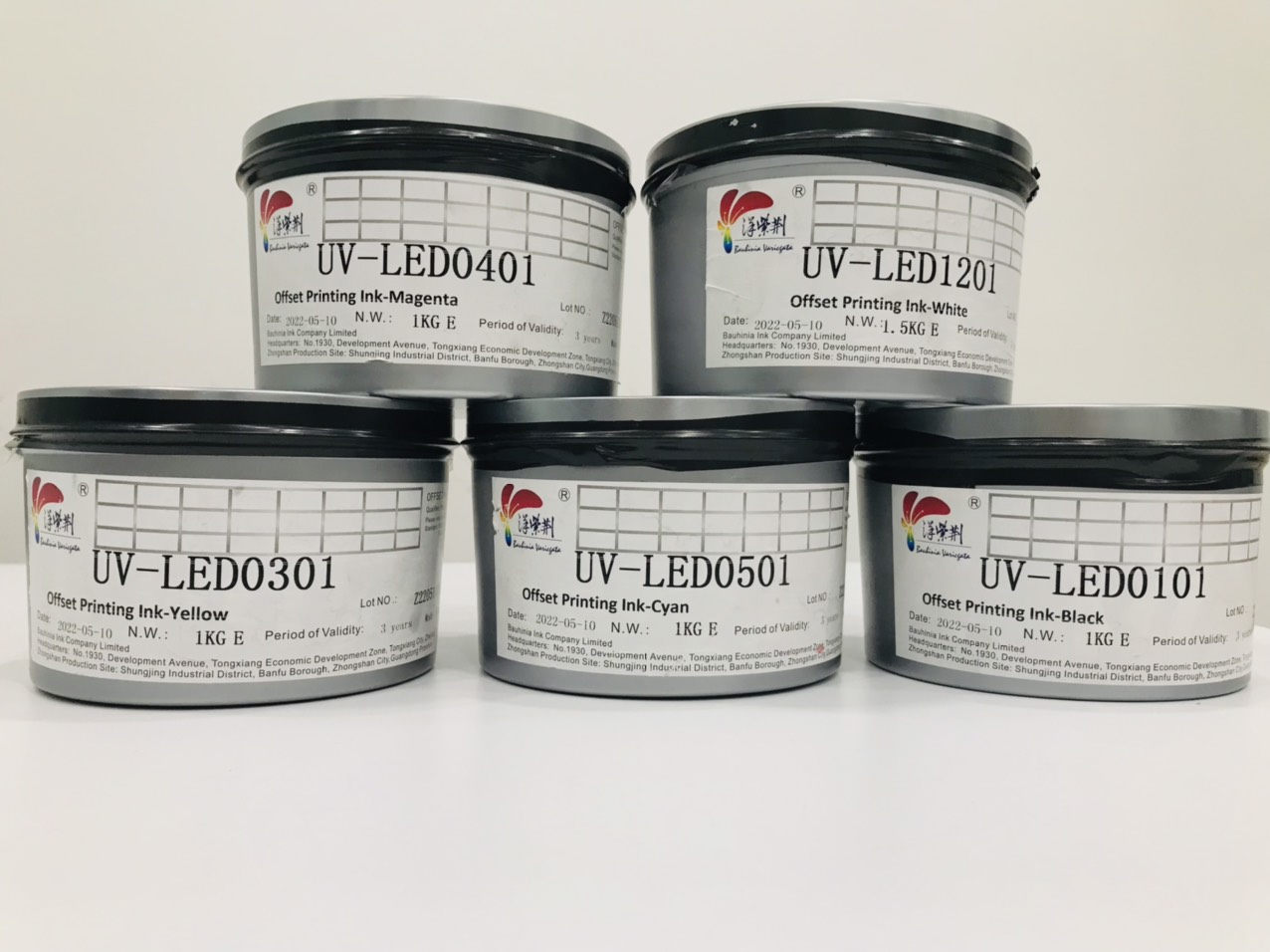 Mực in UV LED Offset BAUHINIA